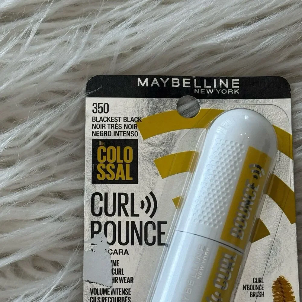 Maybelinne Colossal Curl Bounce Mascara Blackest Black